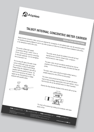Talbot Internal Meter Carrier