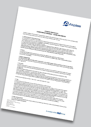 Atplas Purchasing Terms and Conditions