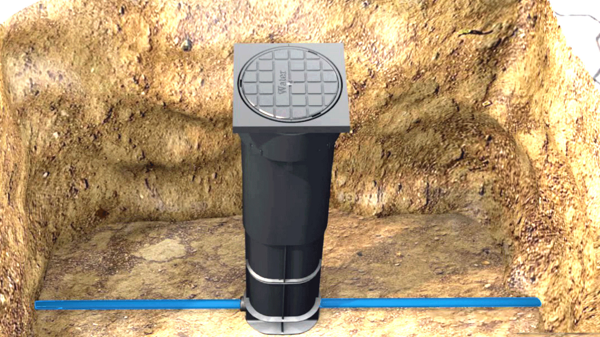 Matrix Plus Boundary box for water meters